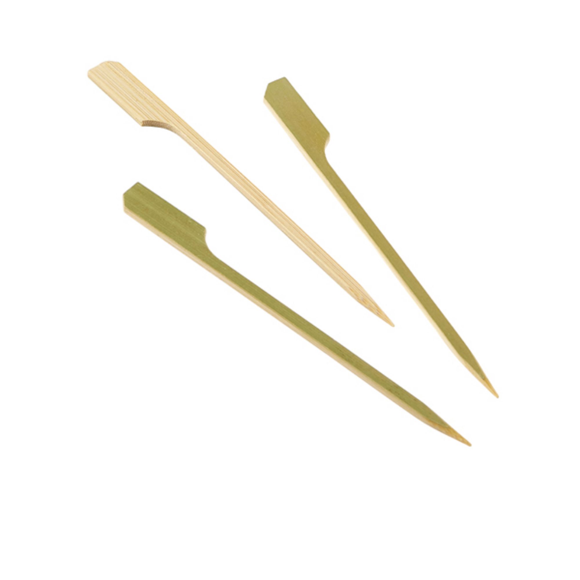Picture of Bamboo Gun Shaped Paddle Skewers 21cm/8.25" (100pcs) - BMBGS21