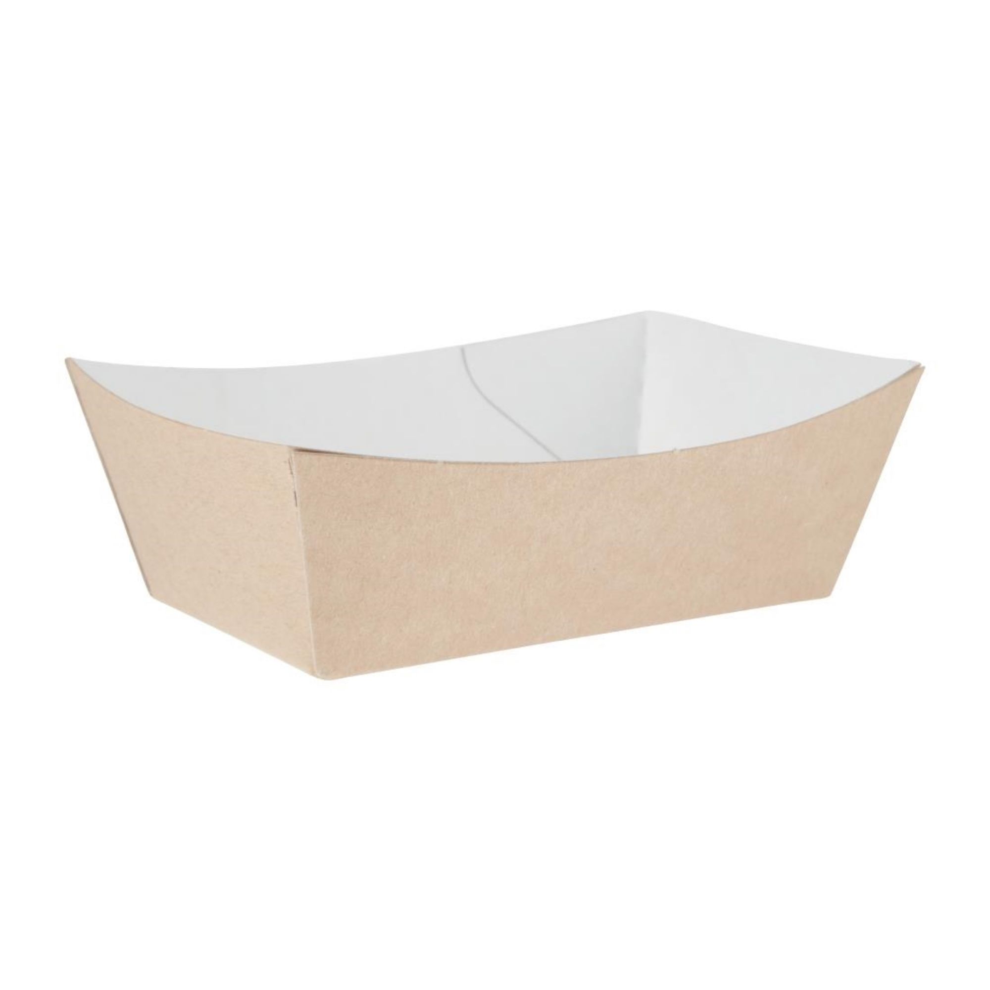 Picture of Colpac Compostable Kraft Food Trays Small 124mm (500 pack) - CK935
