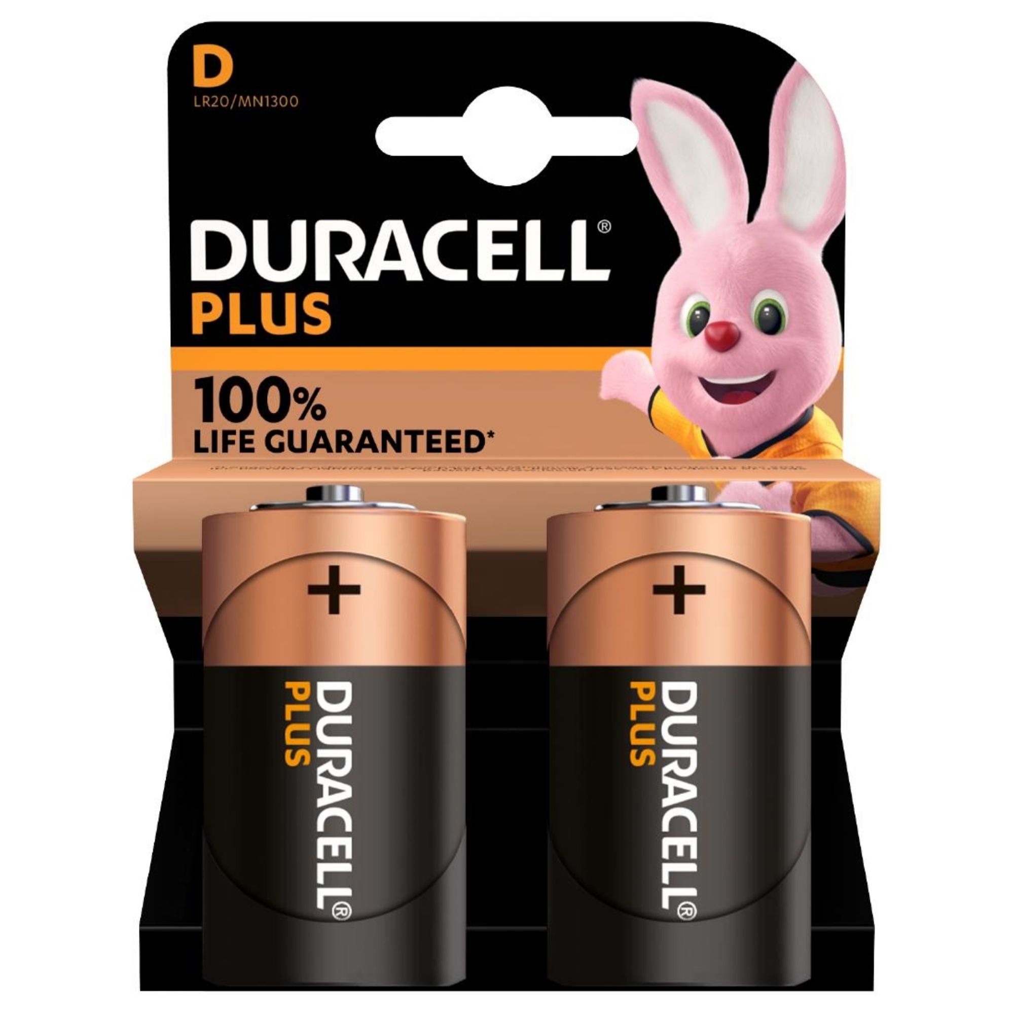 Picture of DuracellPlus D Batteries (2 Pack) - CH293