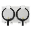 Picture of Buffalo Double Round Belgian Waffle Maker - CJ533