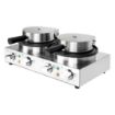 Picture of Buffalo Double Round Belgian Waffle Maker - CJ533