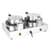 Picture of Buffalo Double Round Belgian Waffle Maker - CJ533