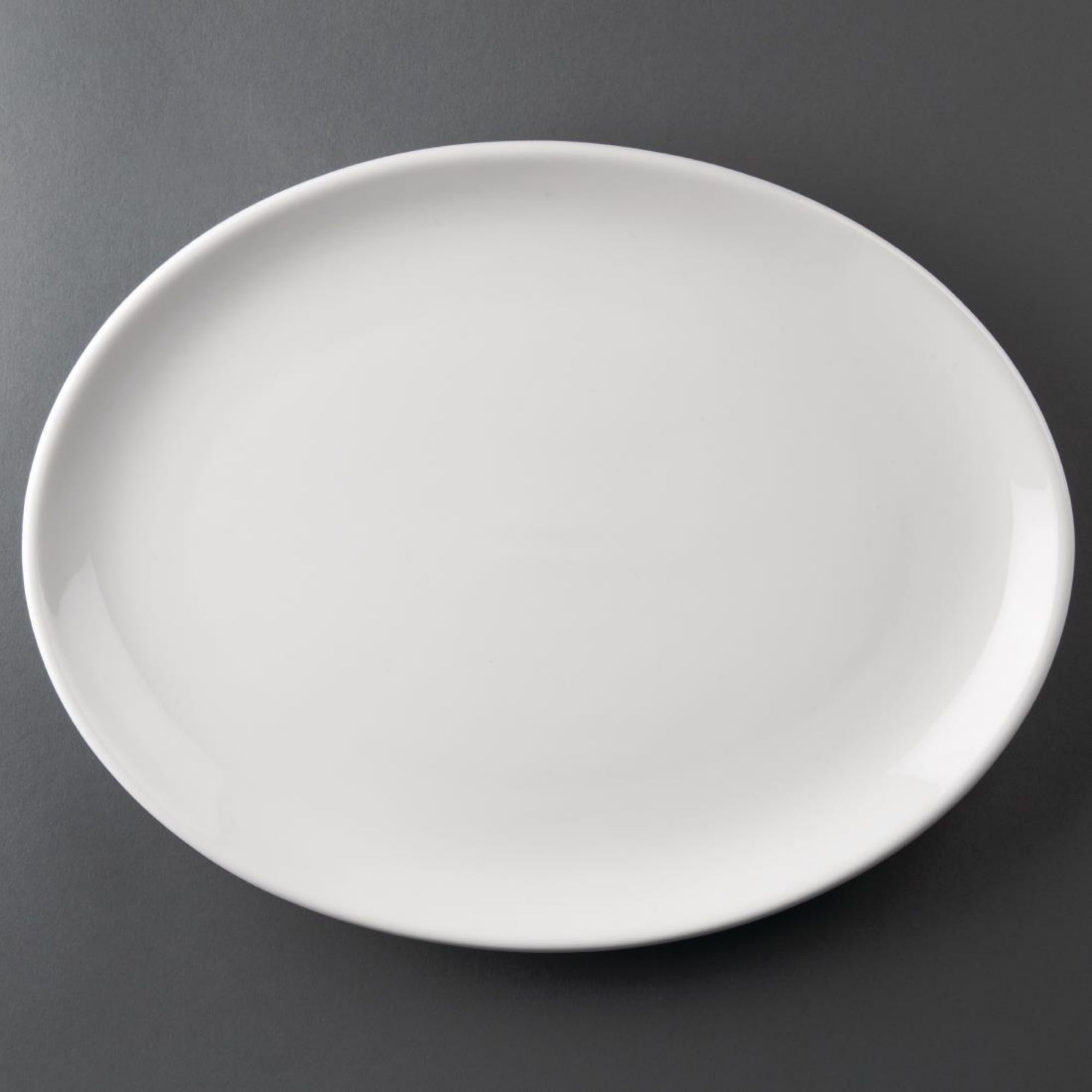 Picture of Olympia Athena Oval Coupe Plates 305x241mm (6 Pack) - CC212