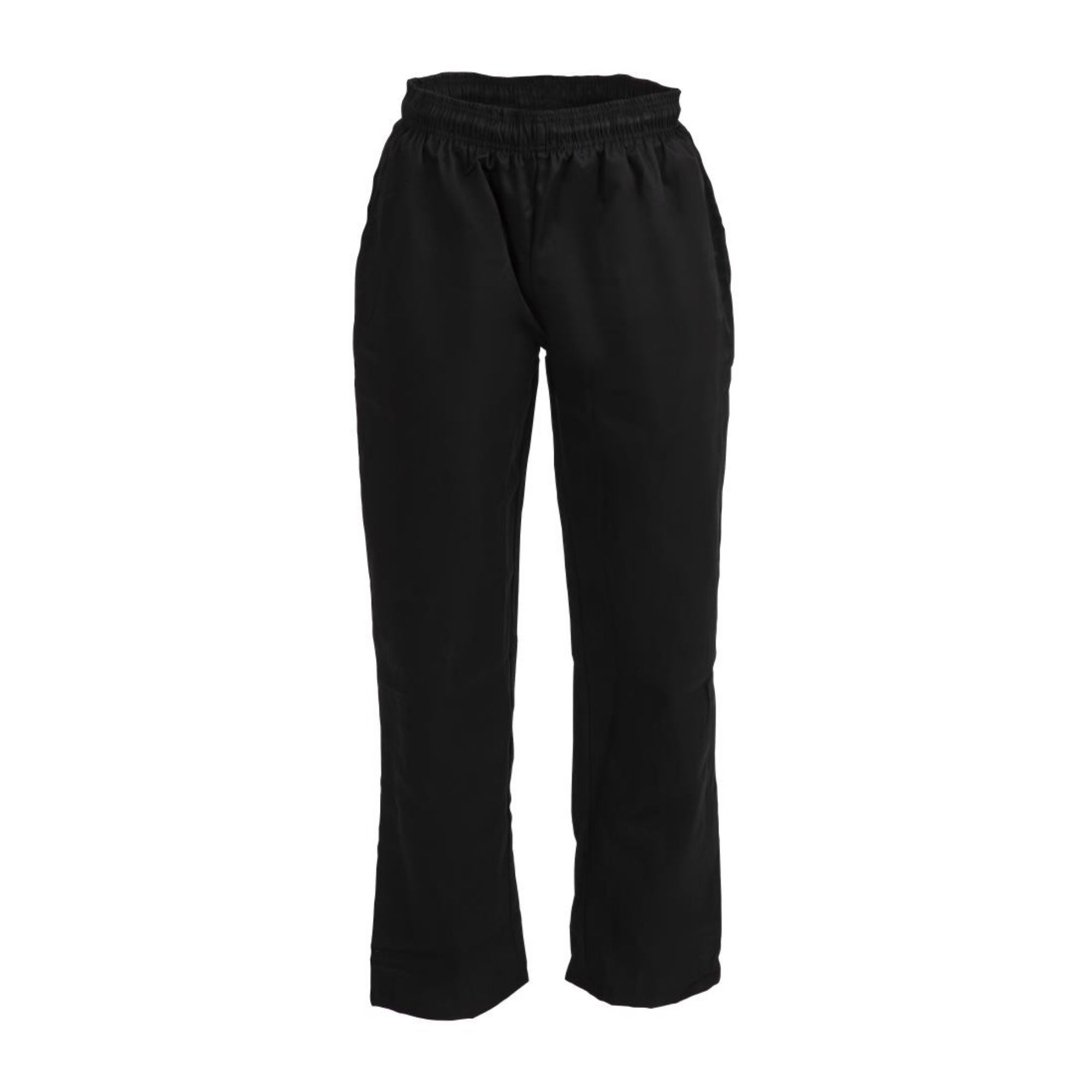 Picture of Whites Vegas Chef Trousers Polycotton Black XL - A582-XL