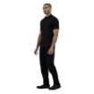 Picture of Southside Harlem Short Sleeve Chef Jacket Black Size L - BA115-L