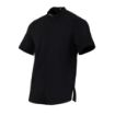 Picture of Southside Harlem Short Sleeve Chef Jacket Black Size L - BA115-L
