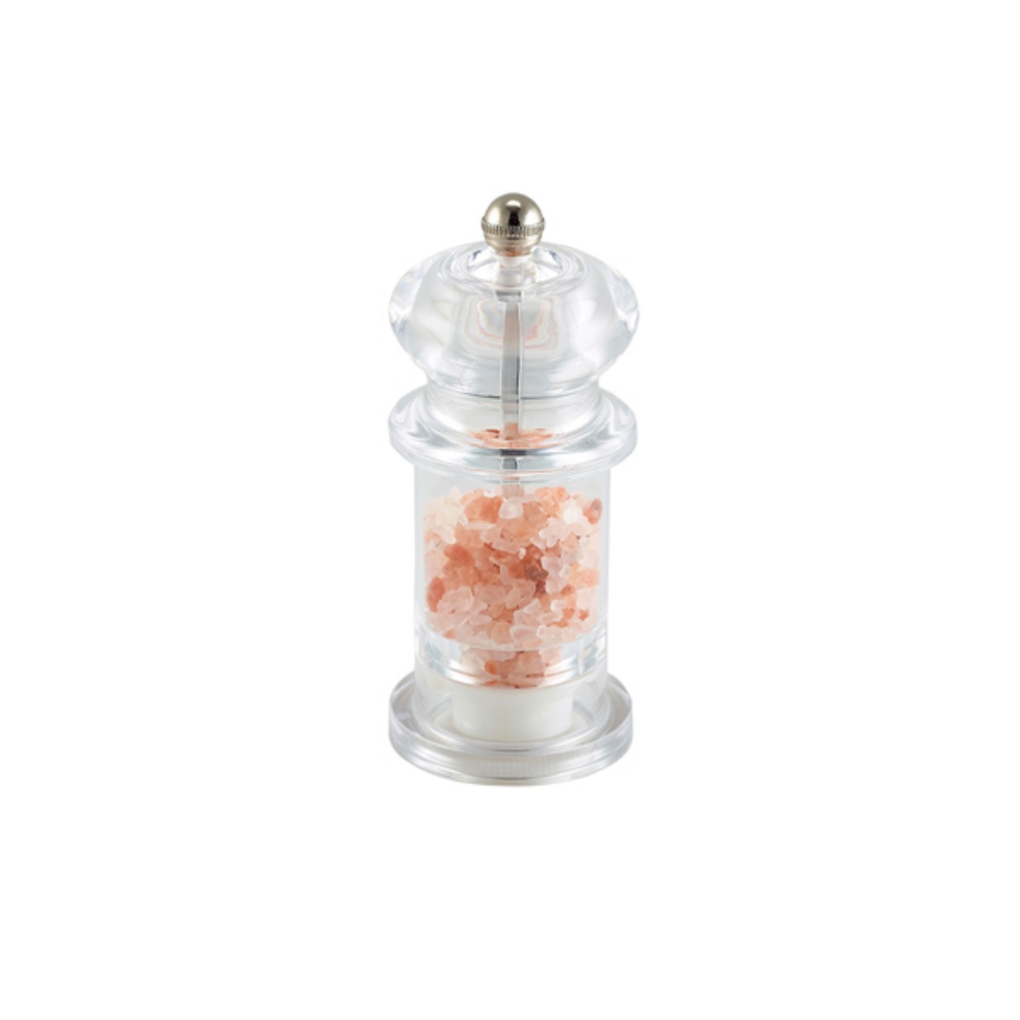 Picture of GenWare Clear Salt/Pepper Grinder 14cm - SPGR14