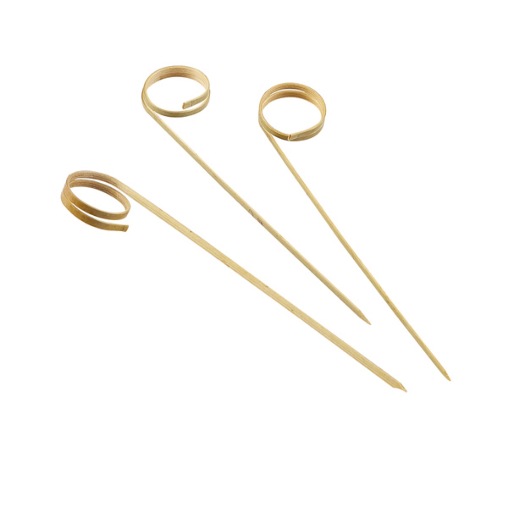 Picture of Bamboo Ring Skewers 12cm/4.75" (100pcs) - BMBRS12