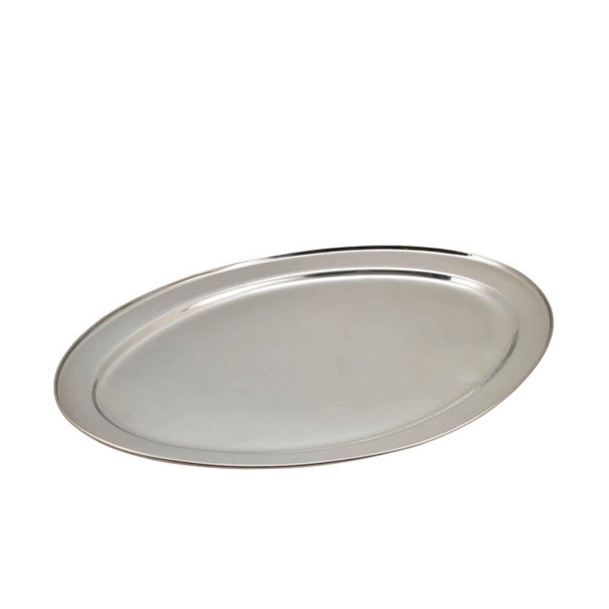 Picture of GenWare Stainless Steel Oval Flat 60cm/24" - 12064