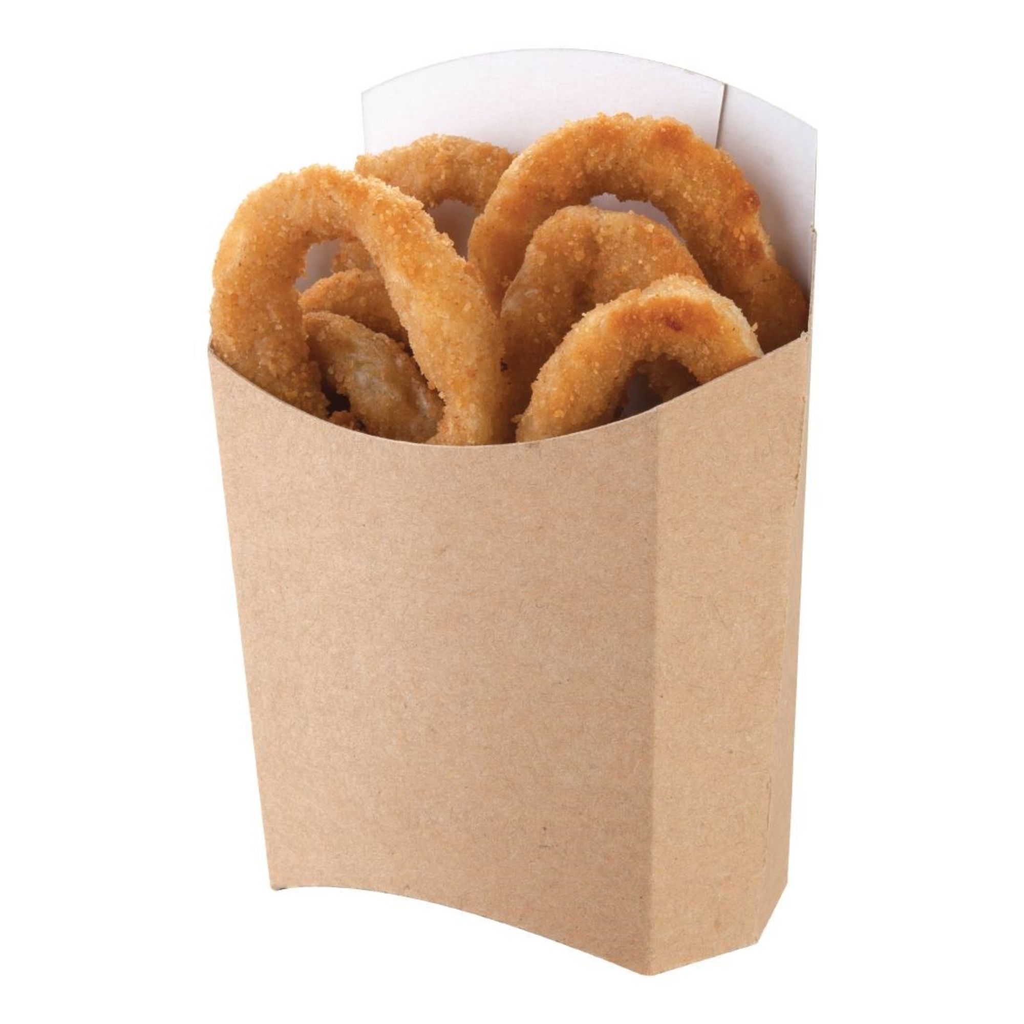 Picture of Colpac Compostable Kraft Chip Cartons Large (1000 pack) - GE801