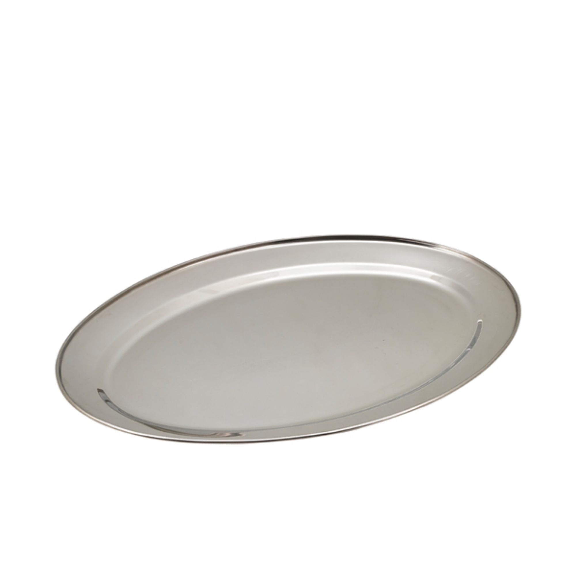 Picture of GenWare Stainless Steel Oval Flat 50cm/20" - 1764
