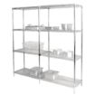 Picture of Vogue Chrome Wire Shelves 1220x610mm (2 pack) - U893