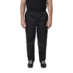 Picture of Whites Vegas Chef Trousers Polycotton Black S (5 Pack) - SA824