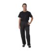 Picture of Whites Vegas Chef Trousers Polycotton Black S (5 Pack) - SA824