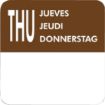 Picture of Vogue Removable Day of the Week Labels (7000 Pack) - S151