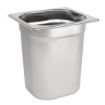 Picture of Vogue Stainless Steel 1/6 Gastronorm Tray 200mm - K995