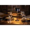 Picture of Olympia Siena Table Lamp Round Dome Black 300mm - HZ208