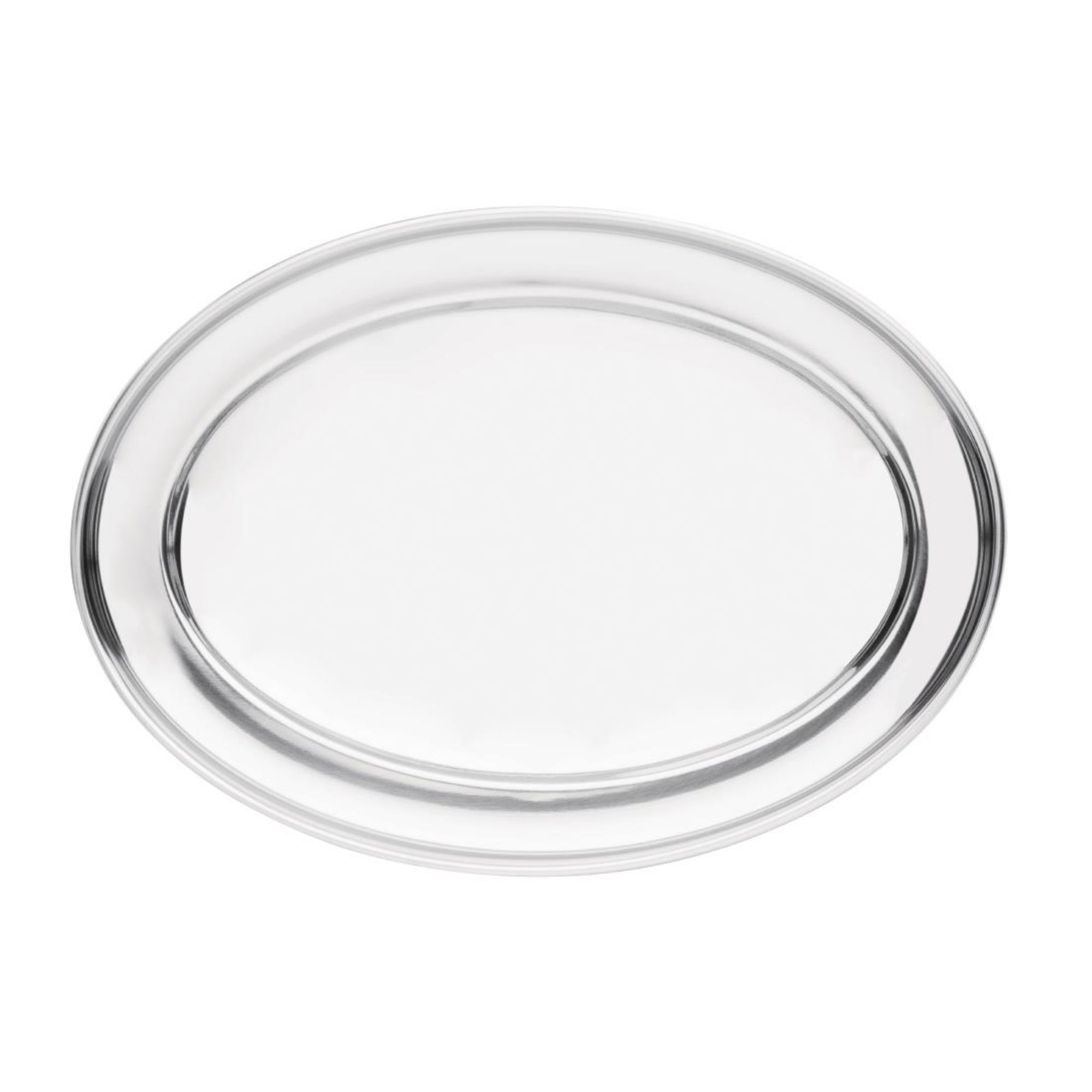 Picture of Olympia Stainless Steel Oval Serving Tray 220mm - K361