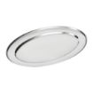 Picture of Olympia Stainless Steel Oval Serving Tray 220mm - K361