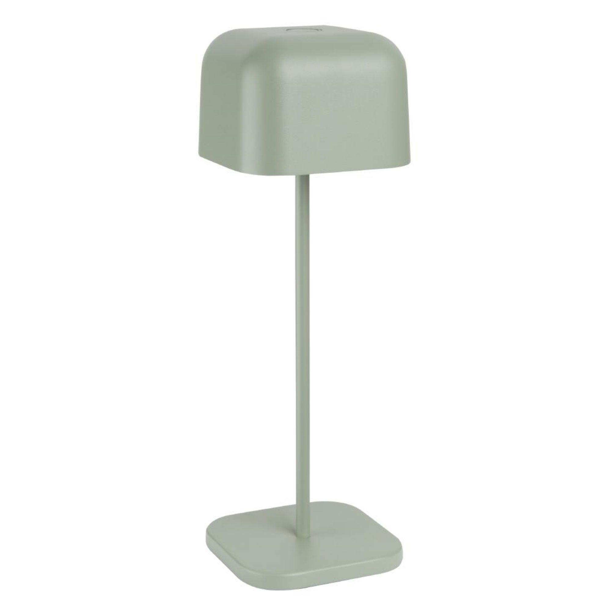 Picture of Olympia Lucca Table Lamp Squared Dome Sage 300mm - HZ214