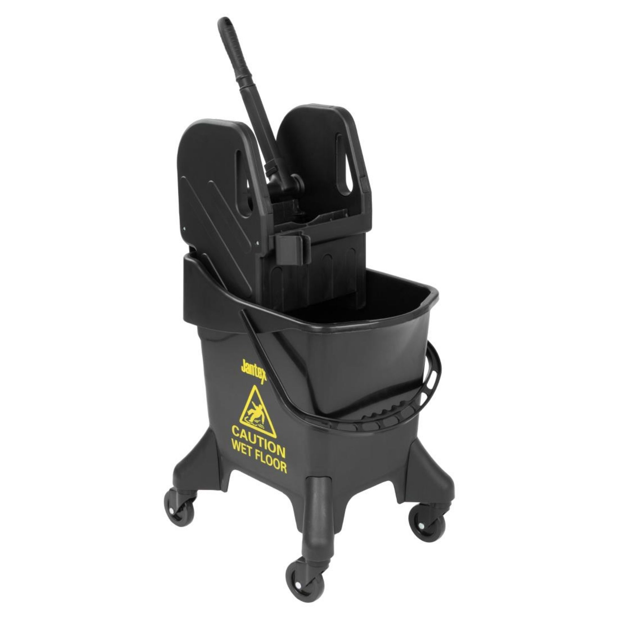 Picture of Jantex 21Ltr Tall Mop Bucket and Wringer - Yellow Print - HW638