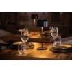 Picture of Olympia Lucca Table Lamp Squared Dome Black 300mm - HZ212