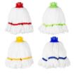 Picture of Jantex Microfibre Mop Head Green Stripe 150g - HX251