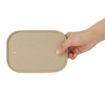 Picture of Fiesta Recyclable Paper Lids for Rectangular Containers (300 Pack) - HW624
