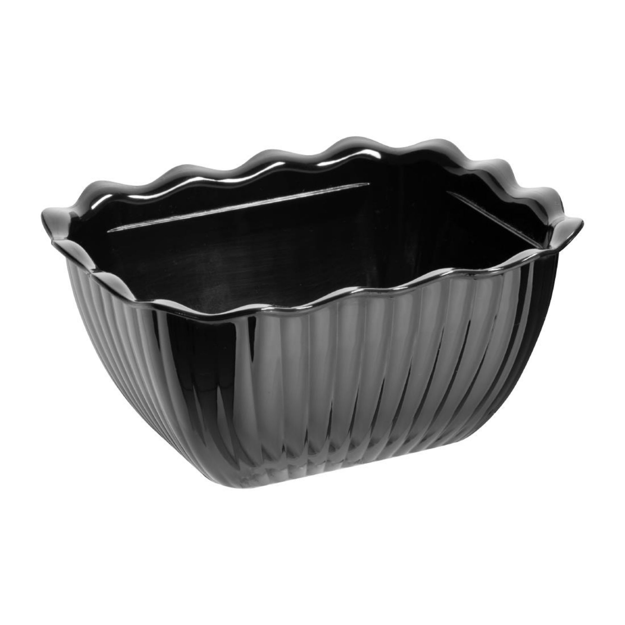 Picture of Olympia Kristallon Small Salad Crock - Black - HY806