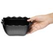 Picture of Olympia Kristallon Small Salad Crock - Black - HY806