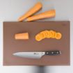 Picture of Hygiplas Thick High Density Brown Chopping Board Standard 450x300x25mm - J035
