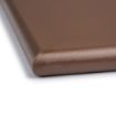 Picture of Hygiplas Thick High Density Brown Chopping Board Standard 450x300x25mm - J035