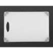Picture of Hygiplas Commercial Grip Chopping Board White 458x306mm - HW008
