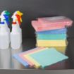 Picture of Jantex Heavy Duty Non-Woven Cloths Red (25 pack) - HT489