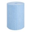Picture of Jantex Green Compostable Cleaning Cloth Blue (200 pack) - HT495