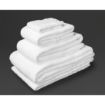 Picture of Mitre Luxury Savanna Face Cloth White (10 pack) - HB622
