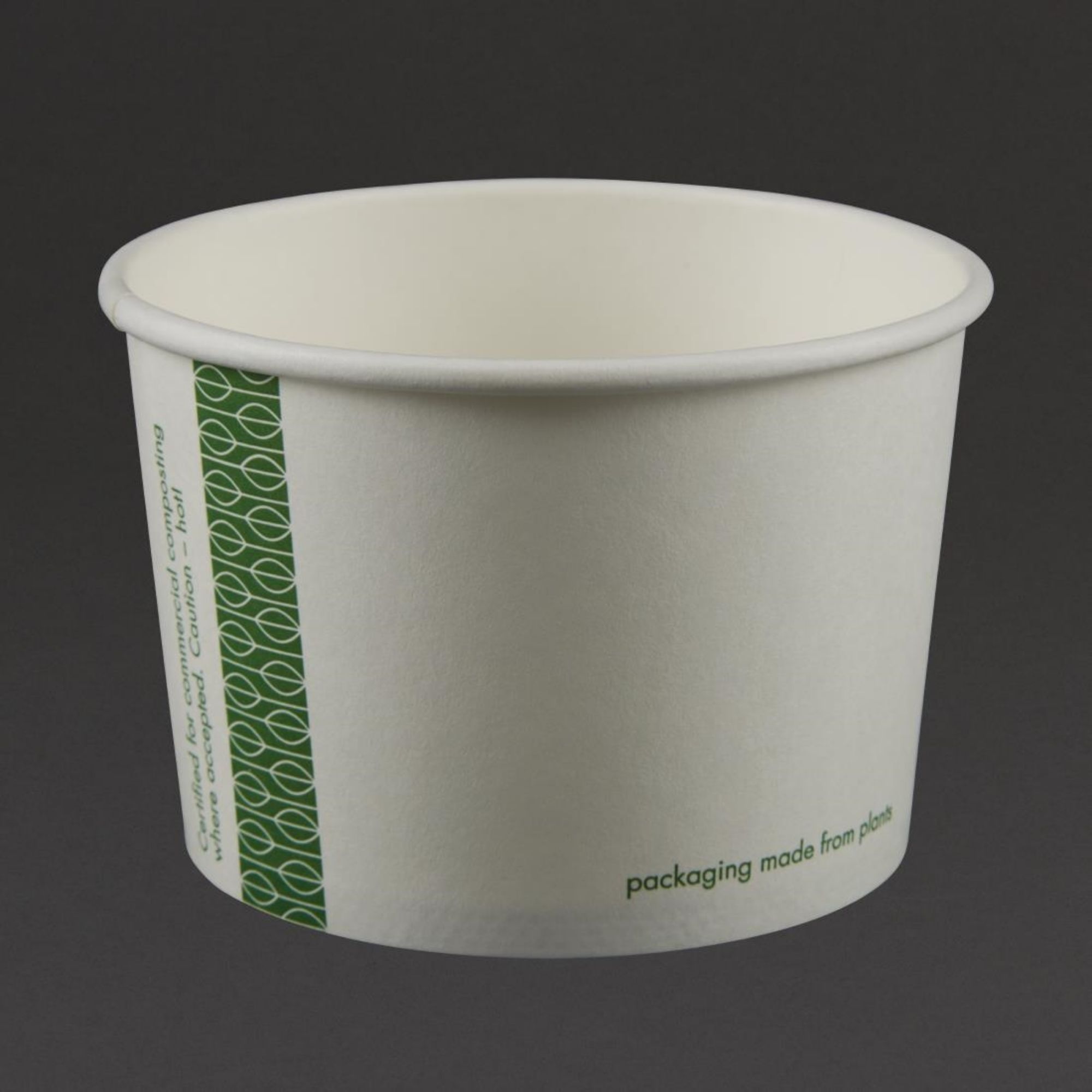 Picture of Vegware Compostable Hot Food Pots 230ml / 8oz (1000 pack) - GH027