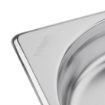 Picture of Vogue Stainless Steel 1/4 Gastronorm Tray 40mm - GM313