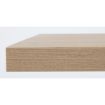 Picture of Bolero Pre-drilled Square Tabletop Antique Natural 700mm - GR331