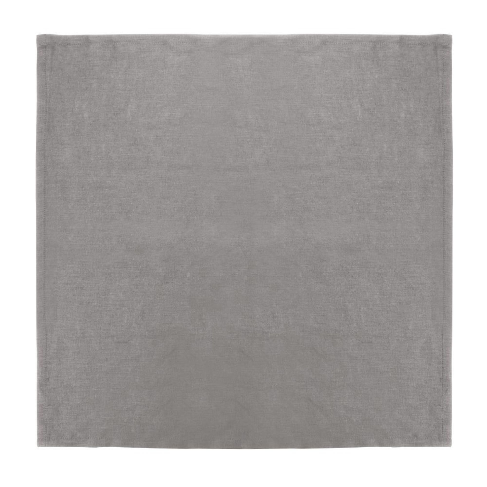 Picture of Olympia Linen Table Napkin Grey 400x400mm (12 Pack) - FW698