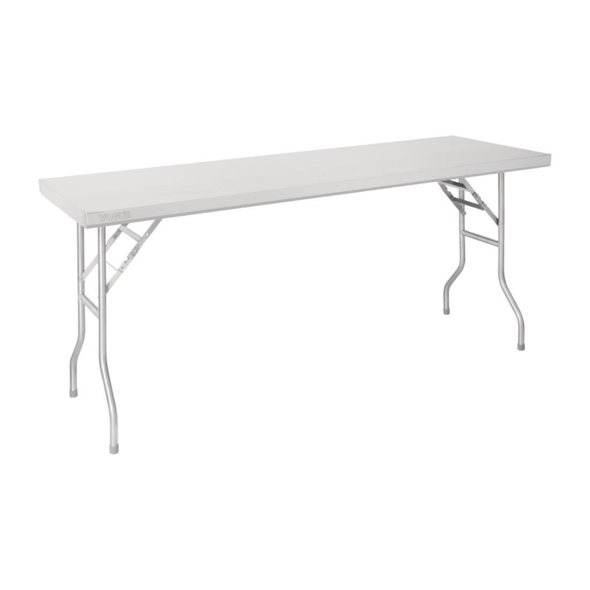 Picture of Vogue Stainless Steel Folding Work Table 1830x610x780mm - FN289
