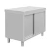 Picture of Vogue Standing Floor Cupboard Stainless Steel 900x1200x600mm - FU585
