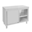 Picture of Vogue Standing Floor Cupboard Stainless Steel 900x1200x600mm - FU585