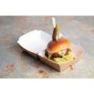 Picture of Colpac Compostable Kraft Burger Boxes Small 108mm (250 pack) - GE802