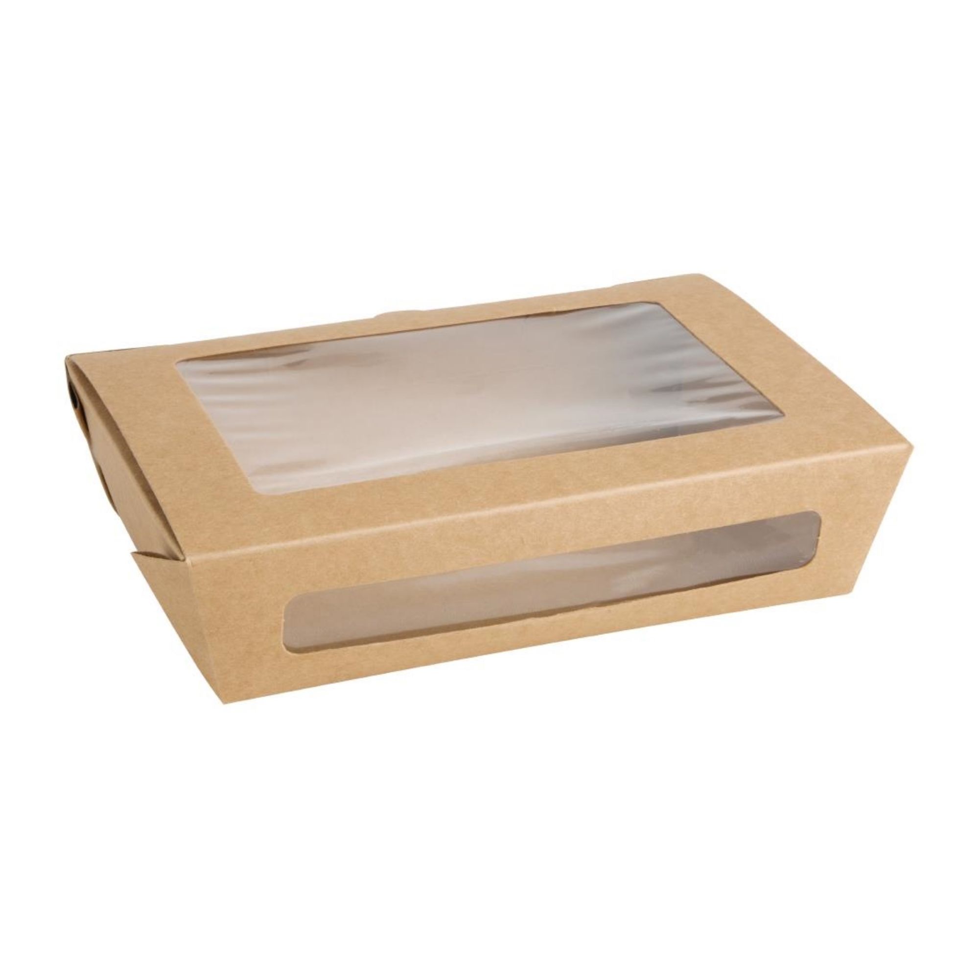 Picture of Fiesta Salad Box with PET Window 1200ml (150 Pack) - FN898