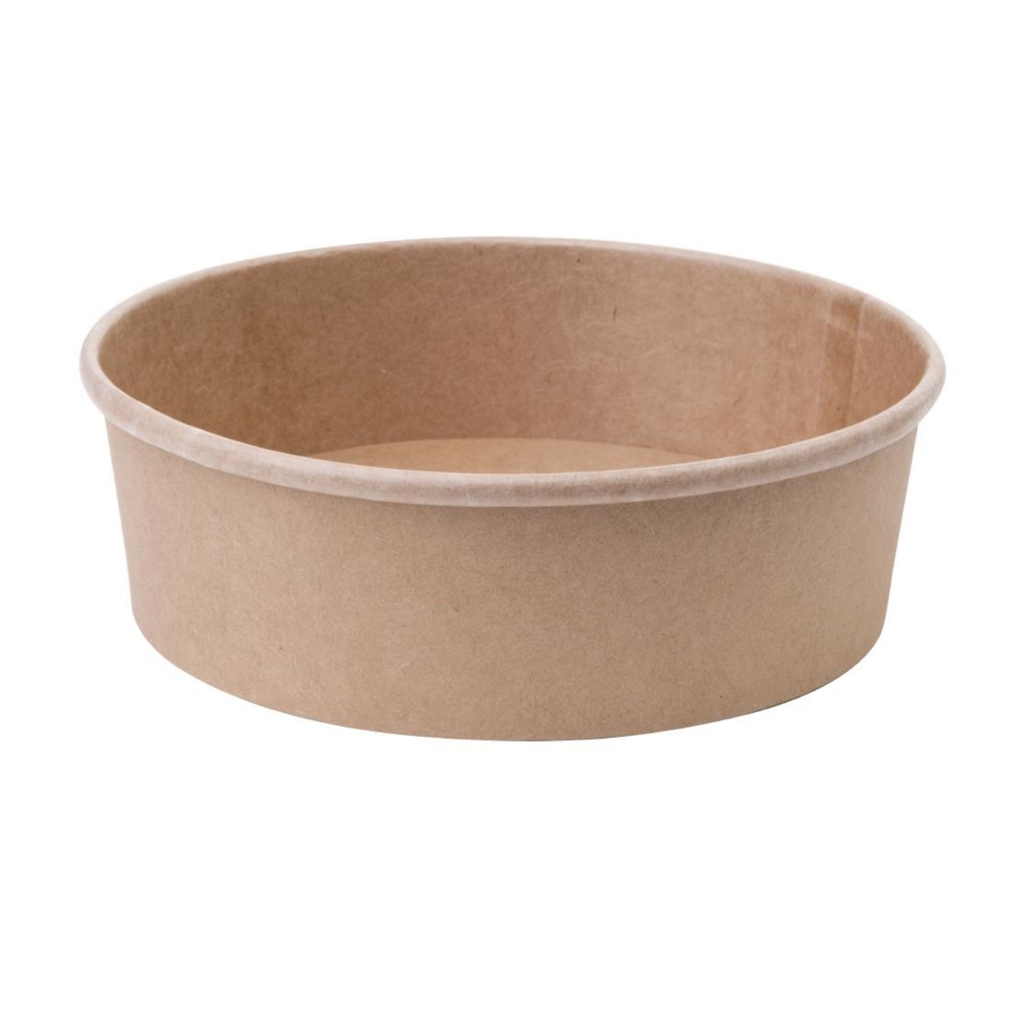 Picture of Fiesta Compostable Round Kraft Salad Bowls 500ml / 18oz (300 Pack) - FB196