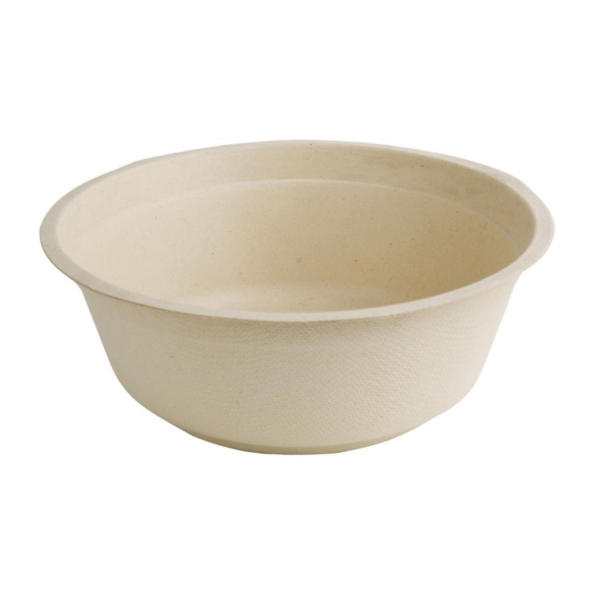 Picture of Fiesta Compostable Bagasse Round Bowls Natural Colour 32oz (50 Pack) - FC544