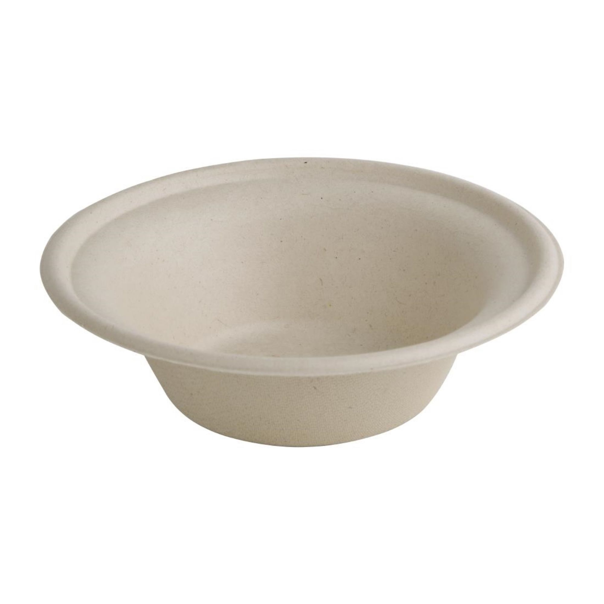 Picture of Fiesta Compostable Bagasse Round Bowls Natural Colour 11oz (50 Pack) - FC543