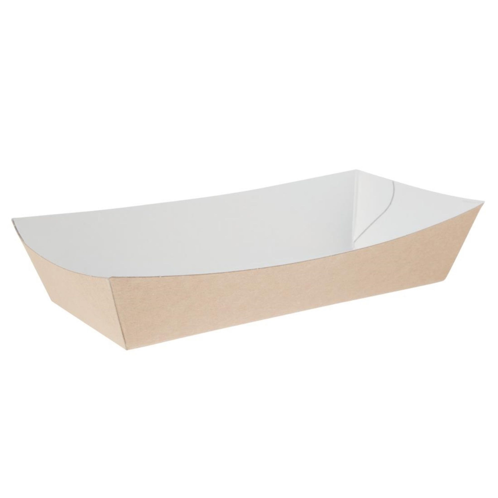 Picture of Colpac Compostable Kraft Food Trays Large 220mm (250 Pack) - FA364