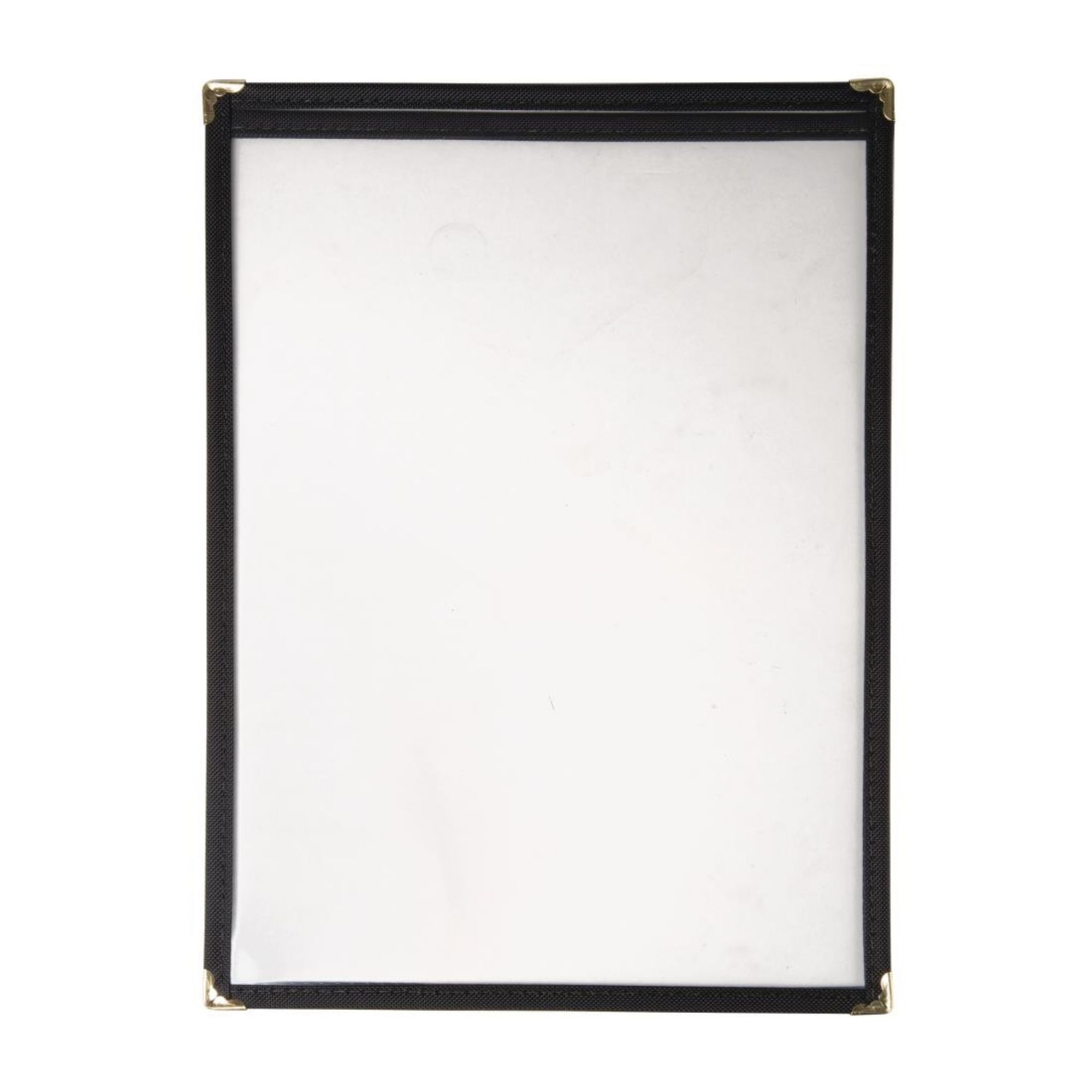 Picture of Olympia American Style Menu Cover Black A4 - E292